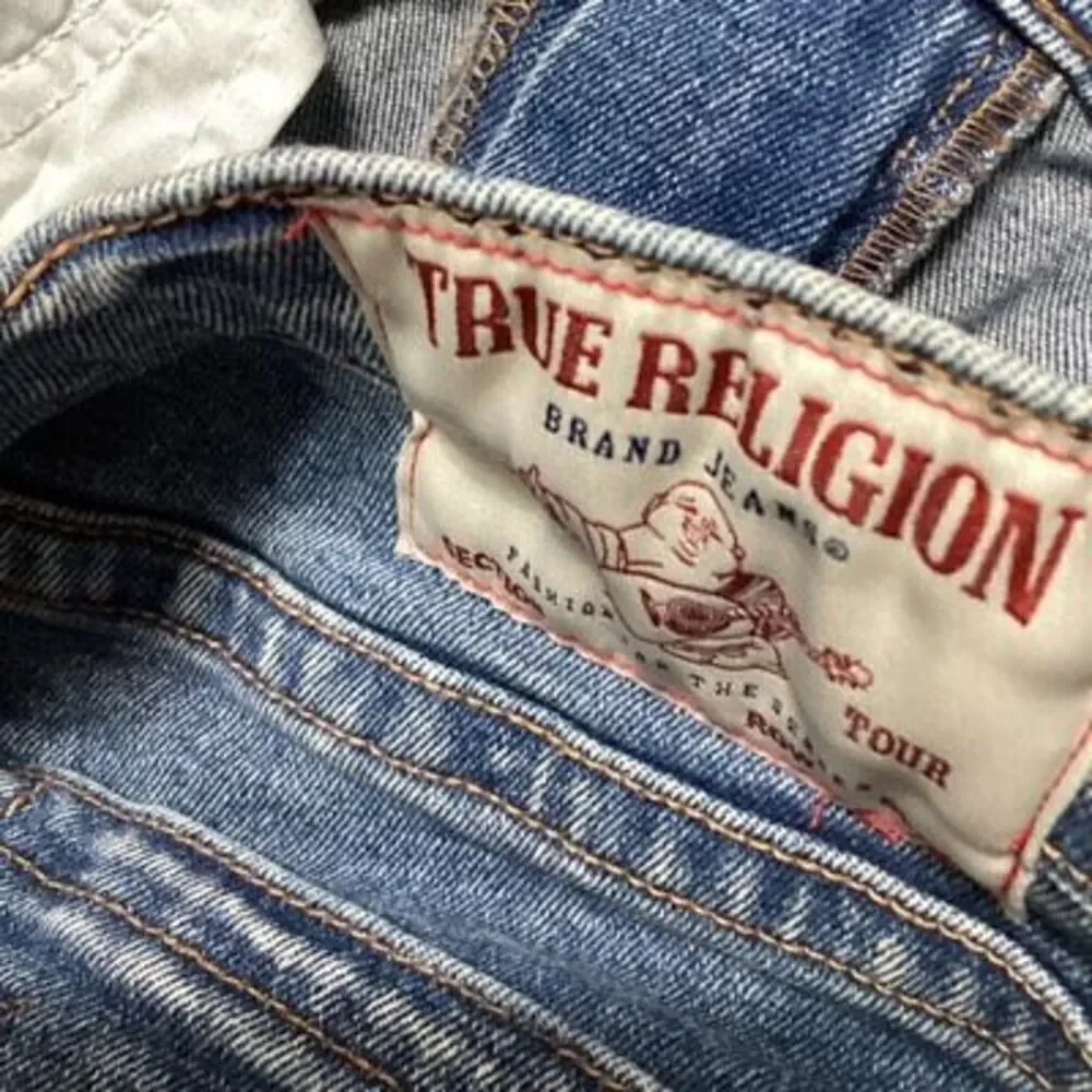 True Religion Mens Ricky No Flap SN Jeans Sz 31 Relaxed Straight